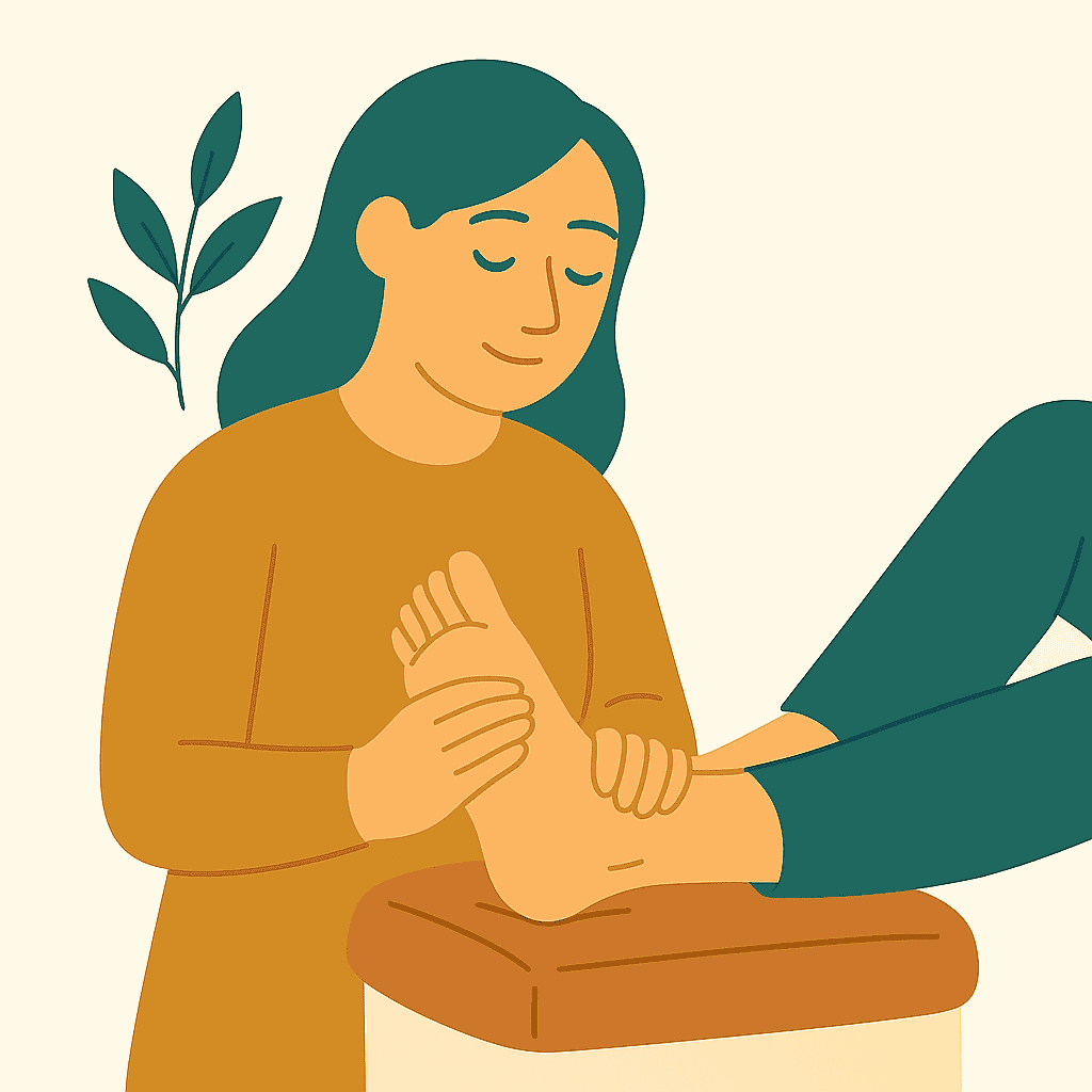 Ma pratique de la réflexologie